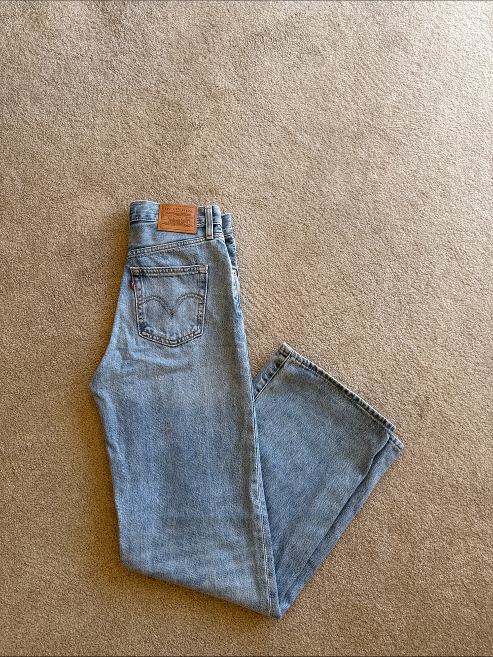 Levi’s premium wideleg ribcage